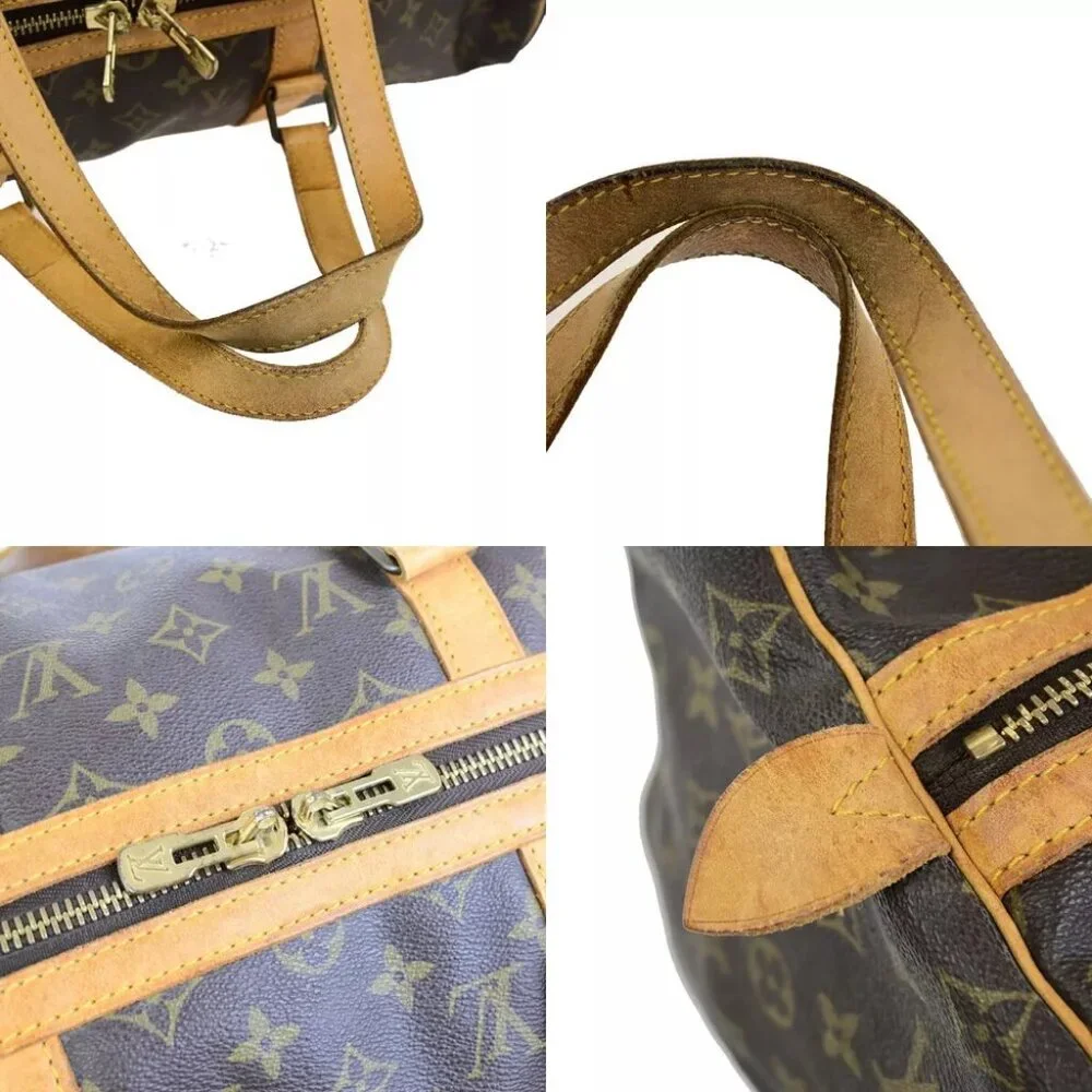 LOUIS VUITTON Sac Souple 45 Travel Hand Bag Monogram Leather BN